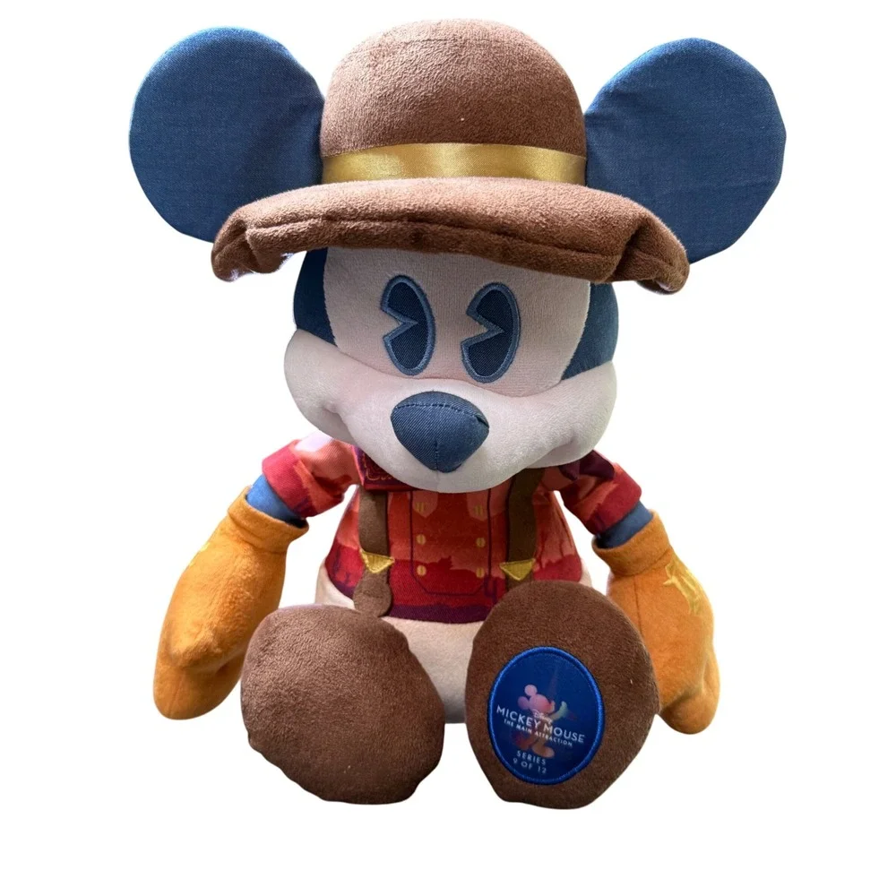 Disney Mickey Mouse Plush‎ Cowboy 50th Anniversary Stuffed Animal Toy